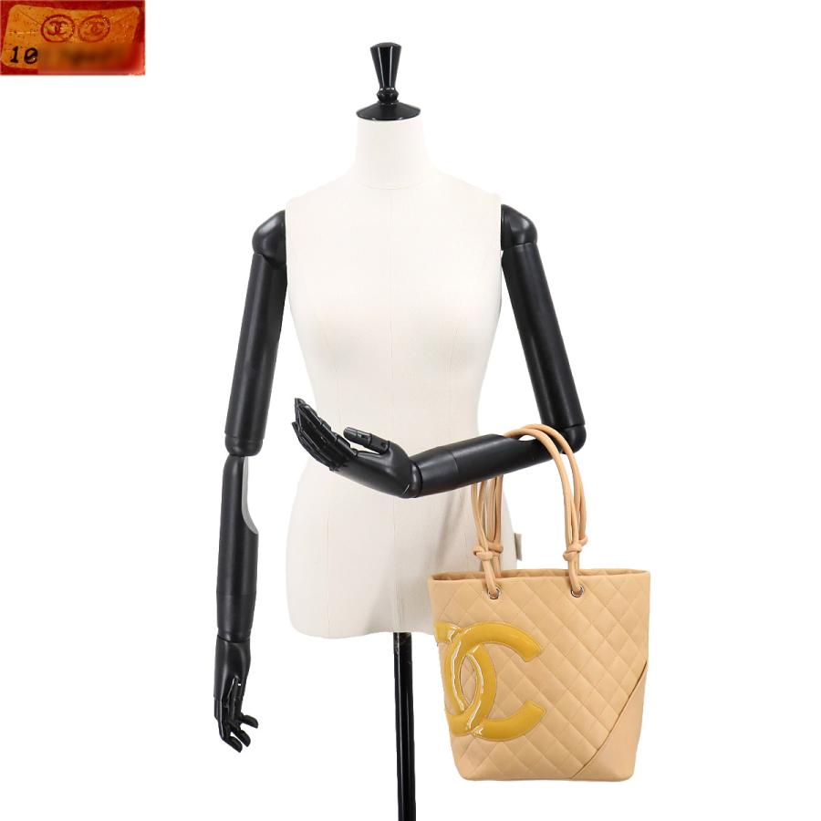 CHANEL 新品同様 シャネル カンボンライン ミディアム トート CHANEL 新品同様 シャネル カンボンライン ミディアム トート