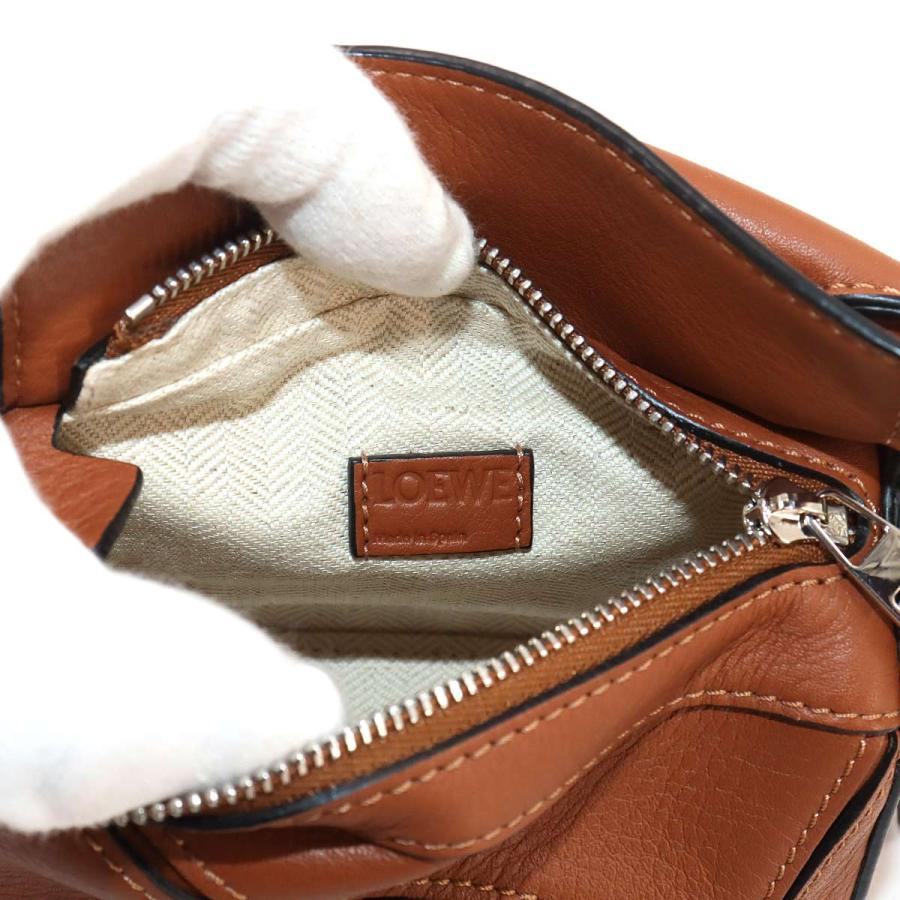 未使用 展示品 ロエベ LOEWE パズルバッグ ナノ 2way ハンド 
