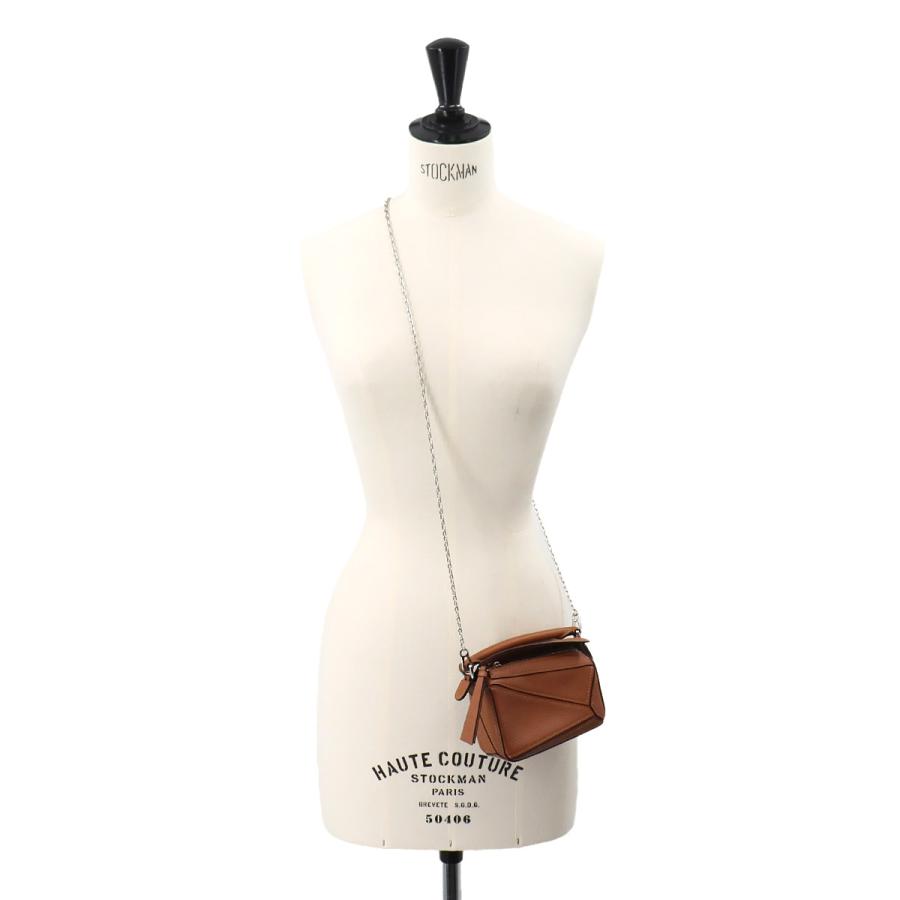 未使用 展示品 ロエベ LOEWE パズルバッグ ナノ 2way ハンド 