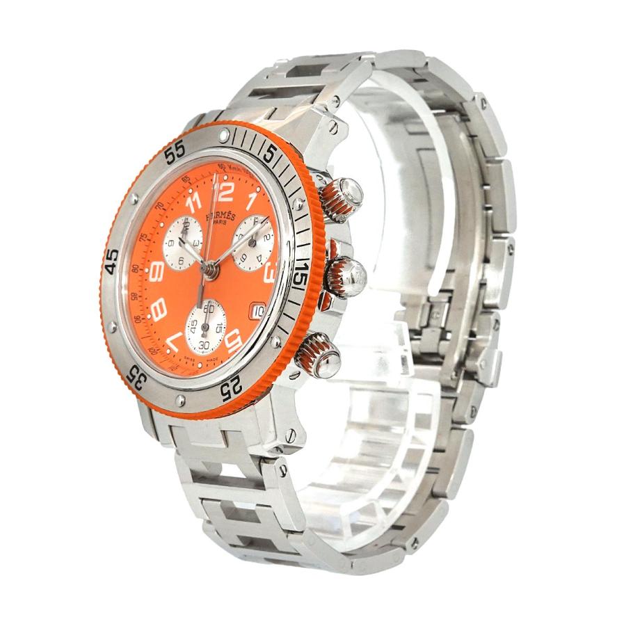 エルメス　クリッパー　ダイバーウオッチ　オレンジ エルメスクリッパーダイバーウオッチオレンジ