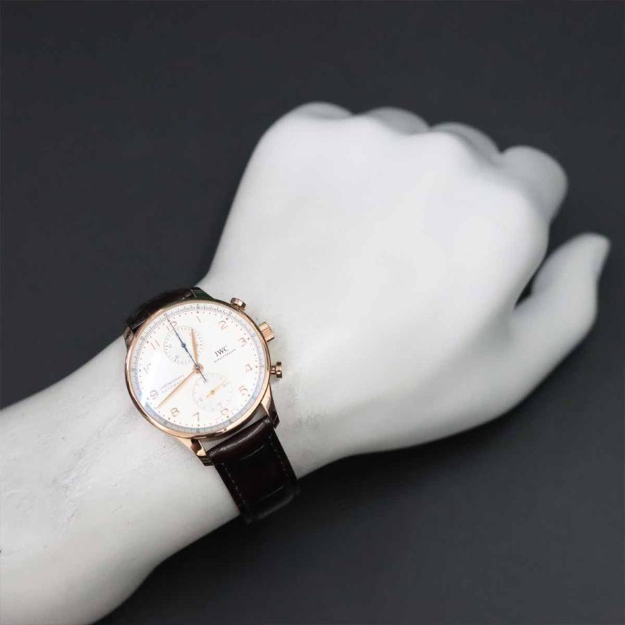 IWC SCHAFFHAUSEN ポルトギーゼ クロノグラフ IW371611 メンズ 腕時計 