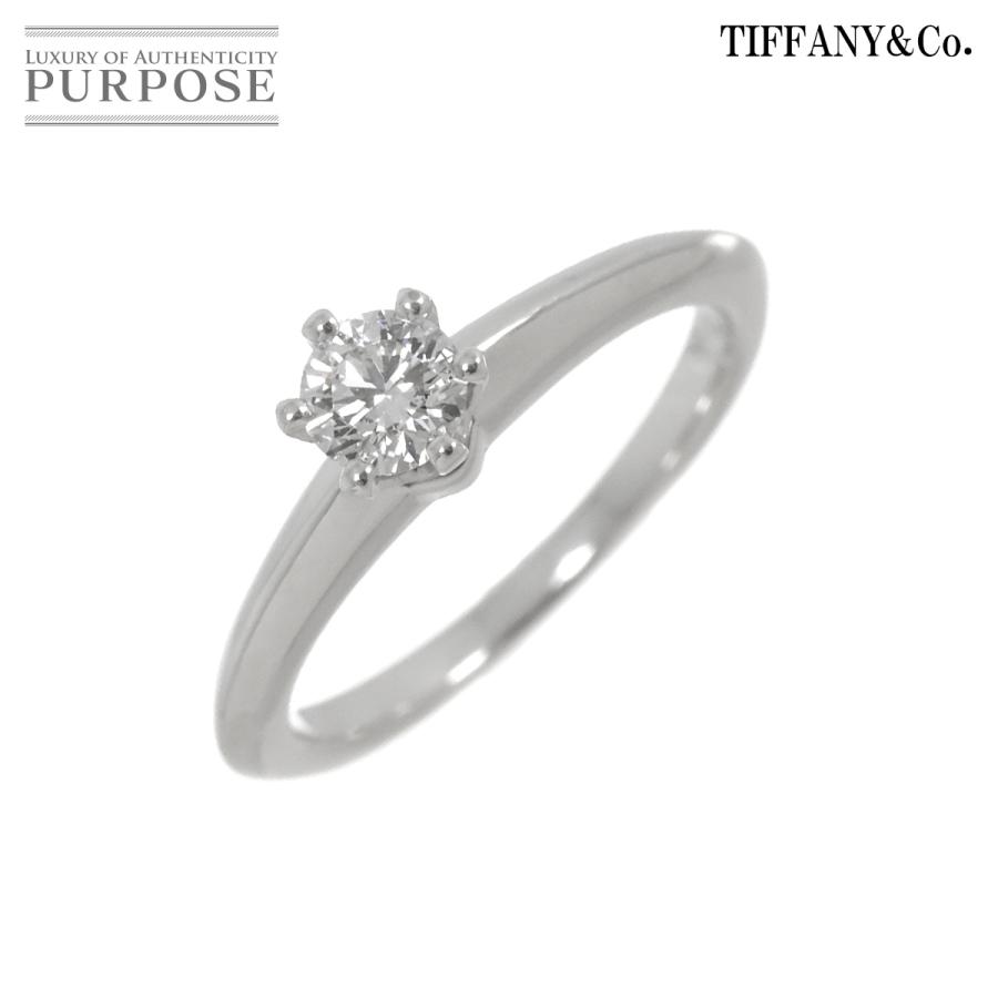TIFFANY＆CO ティファニー ネックレス ソリティア ダイヤモンド 0.19ct 