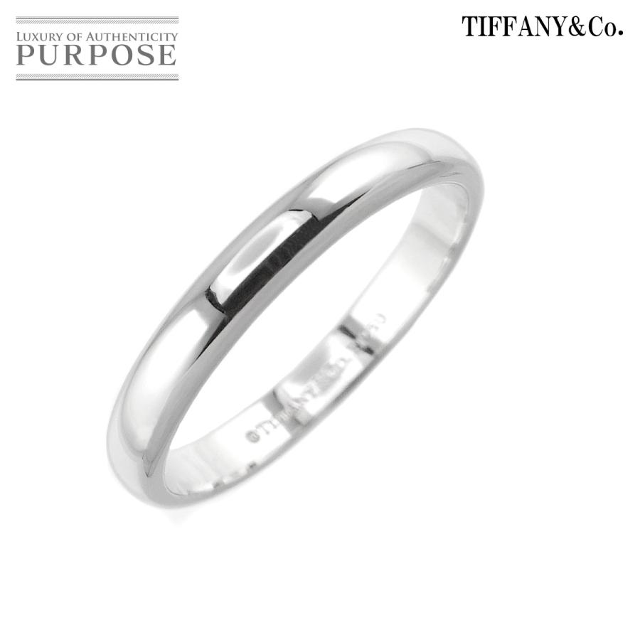 TIFFANY&Co. ティファニー フォーエバー 19号 リング 幅3mm Pt  