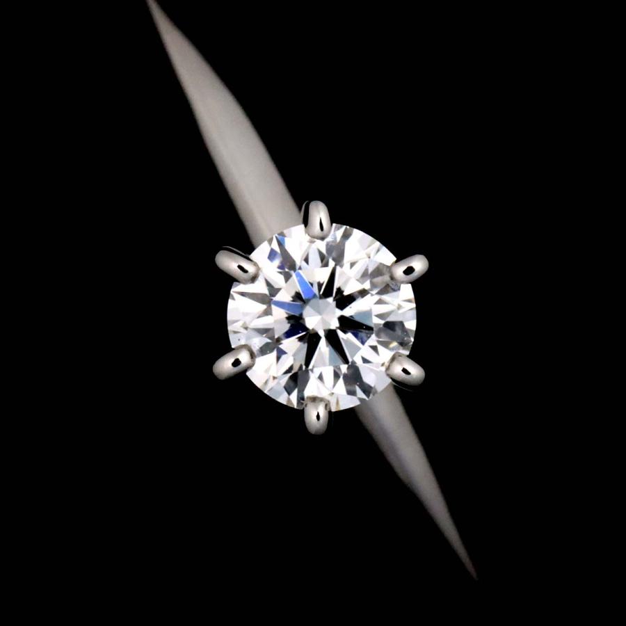 TIFFANY&Co. ティファニー ソリティア ダイヤ 0.23ct I/VS1/3EX 5.5号  