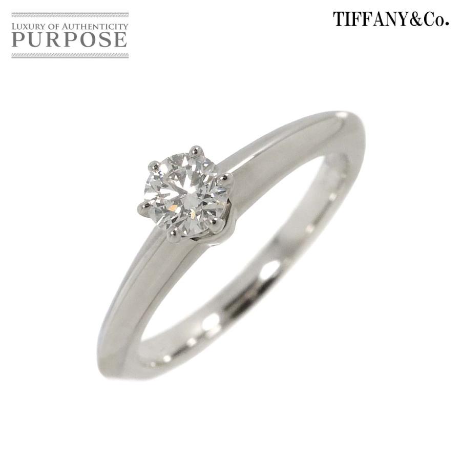 TIFFANY&Co. ティファニー ソリティア ダイヤ 0.28ct G/VS1/3EX