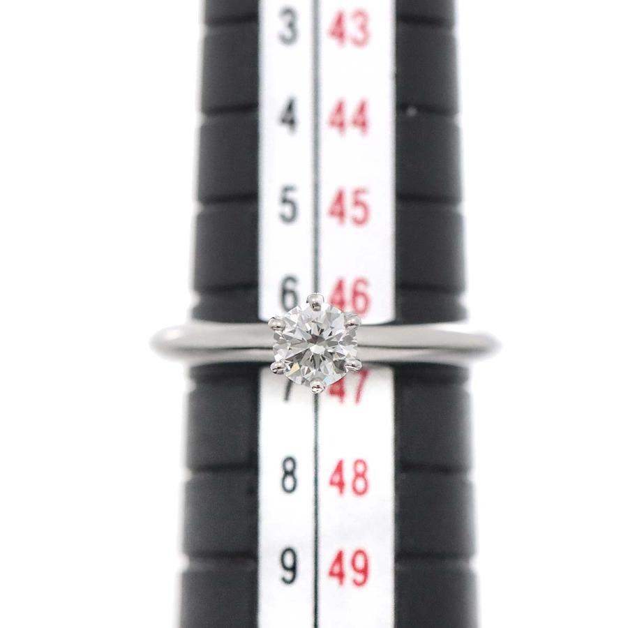 TIFFANY&Co. ティファニー ソリティア ダイヤ 0.28ct G/VS1/3EX