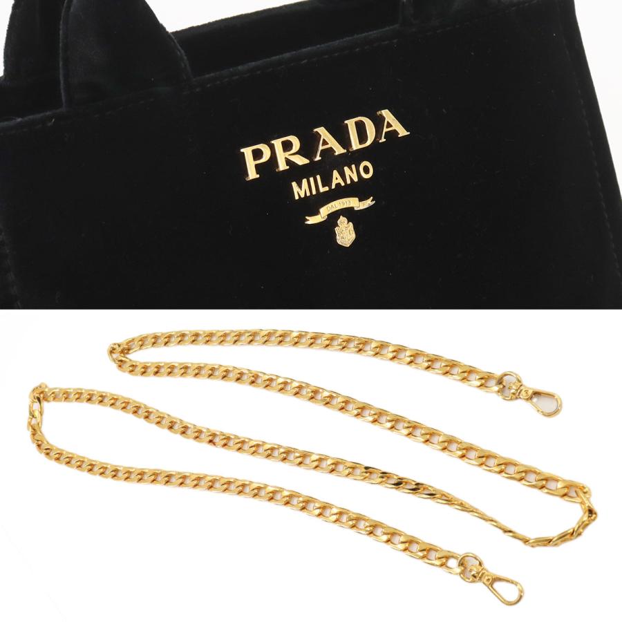 PRADA 新品同様 プラダ カナパ ミニ 2way ハンド チェーン PRADA 新品同様 プラダ カナパ ミニ 2way ハンド チェーン