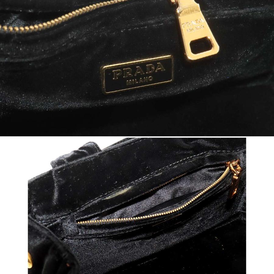 PRADA 新品同様 プラダ カナパ ミニ 2way ハンド チェーン PRADA 新品同様 プラダ カナパ ミニ 2way ハンド チェーン