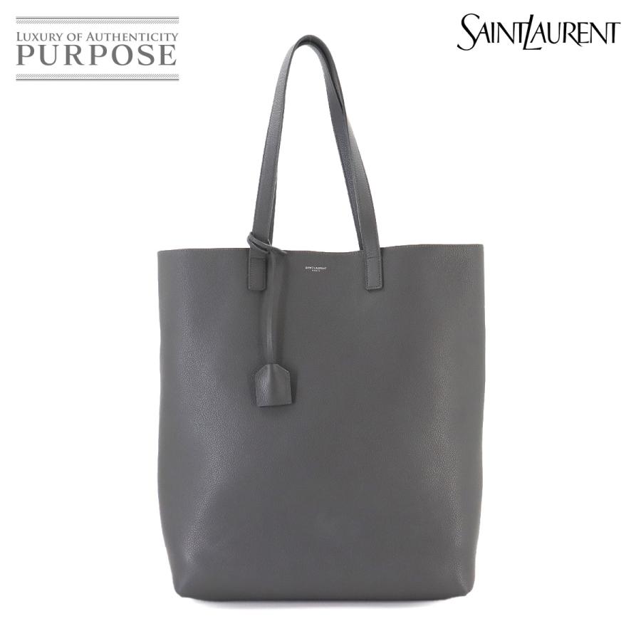 新品同様 サンローラン SAINT LAURENT ボールド トート バッグ レザー 