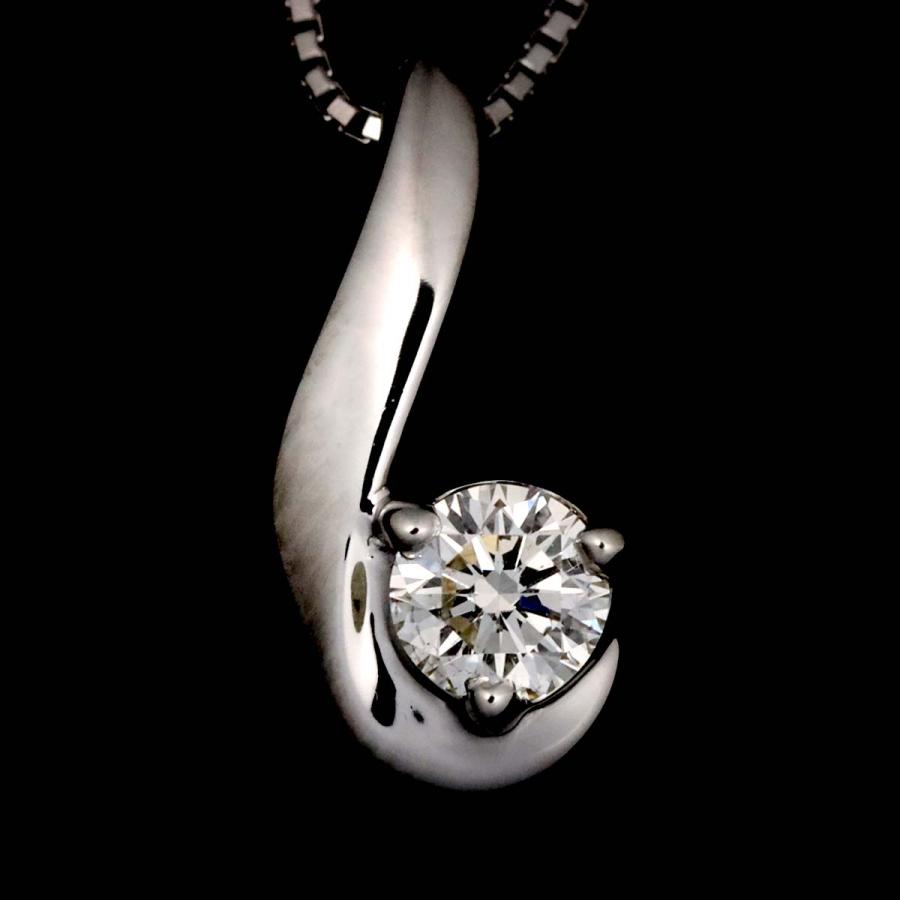 4℃（ヨンドシー） ダイヤ 0.213ct ネックレス 42cm Pt プラチナ