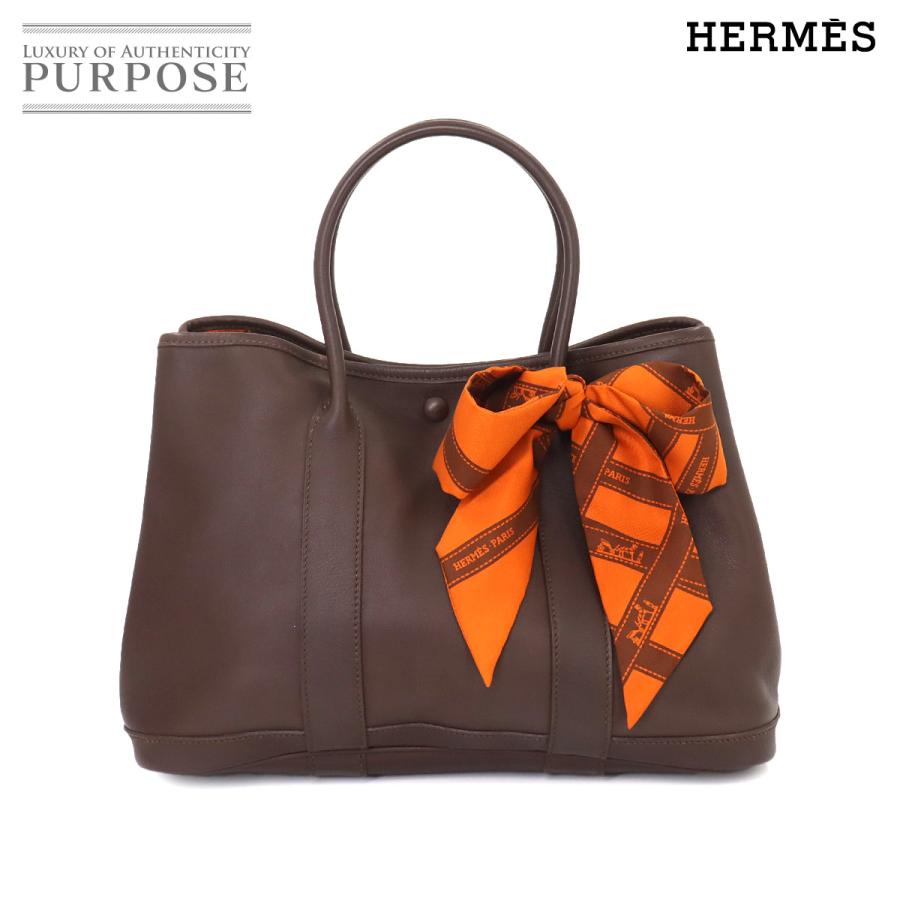 新品同様 エルメス バッグ ガーデンツイリー 30 TPM トート バッグ スイフト ハバナ □I刻印 レディース 90255201 【中古】ブランド HERMES（エルメス） 新品同様 ガーデンツイリー 30 TPM トート バッグ