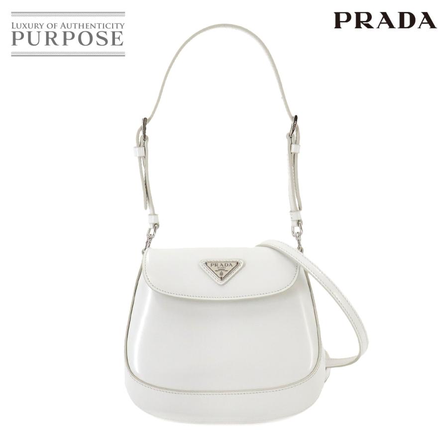 PRADA 未使用 展示品 プラダ クレオ 2way ハンド ショルダー バッグ 