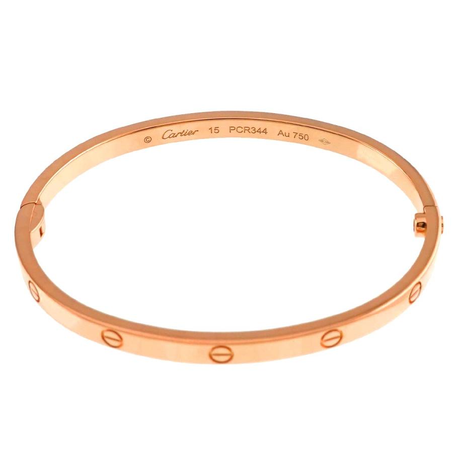 Cartier カルティエ ラブ ブレス スモール SM #15 K18 PG ピンク  