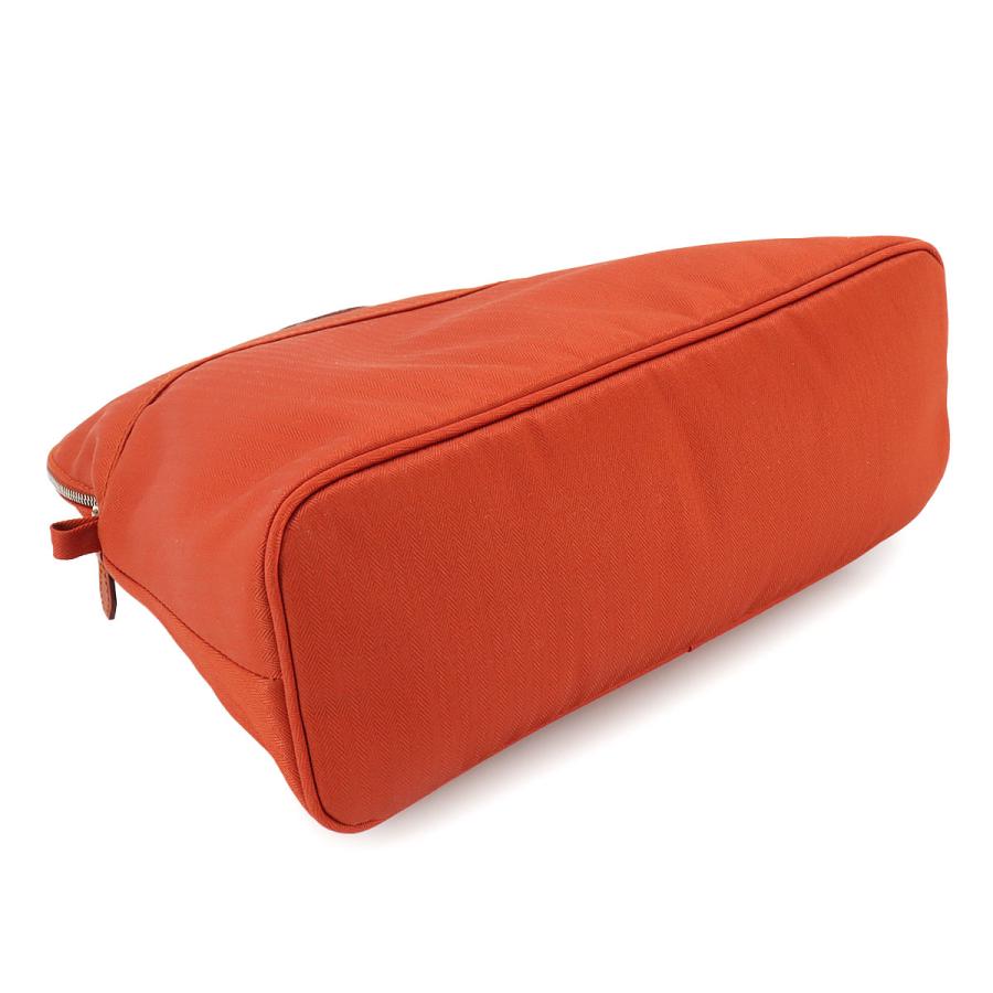 かなりの美品！定番！】エルメス ボリードポーチ/MM/赤/キャンバス地