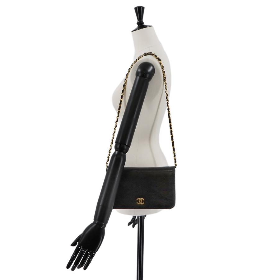 ✨美品 ✨希少 CHANEL ブラック レザー ショルダーバッグ 希少✨ 状態良好 cHaNeL✨ ブラック レザー ショルダーバッグ - メルカリ