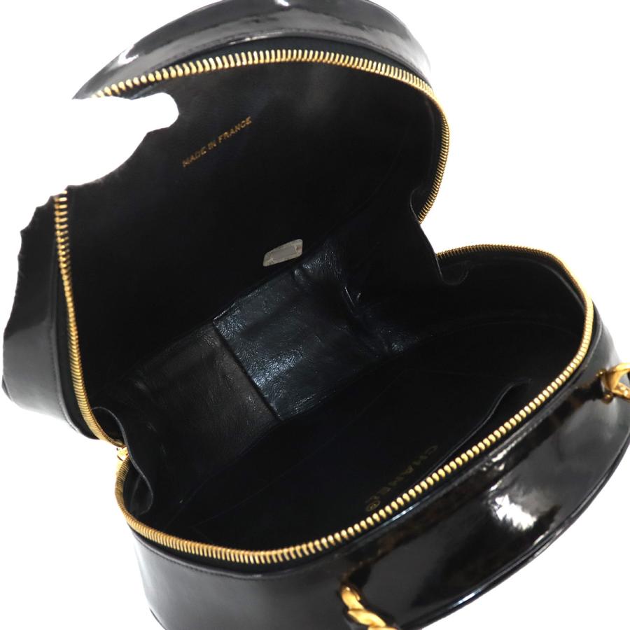 シャネル CHANEL マトラッセ ラウンド バニティ ハンド バッグ