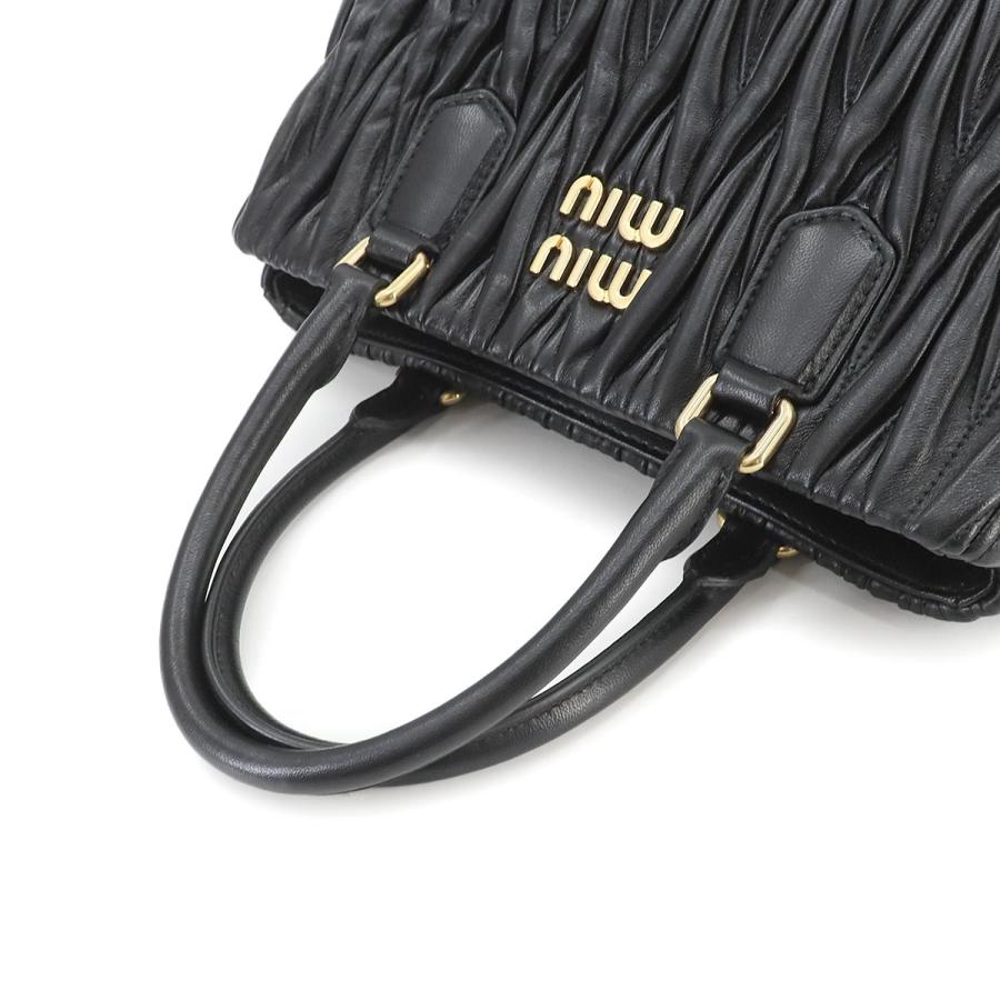 miu 未使用 展示品 ミュウミュウ MIUMIU マテラッセ 2way ハンド 