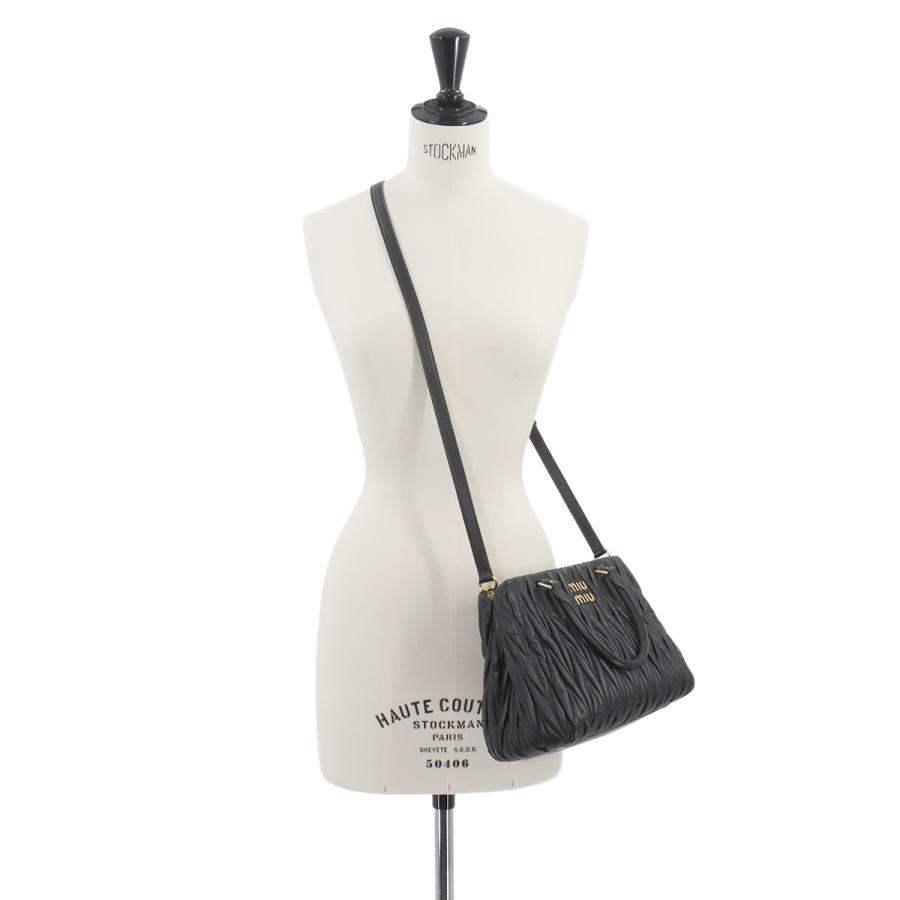 miu 未使用 展示品 ミュウミュウ MIUMIU マテラッセ 2way ハンド 