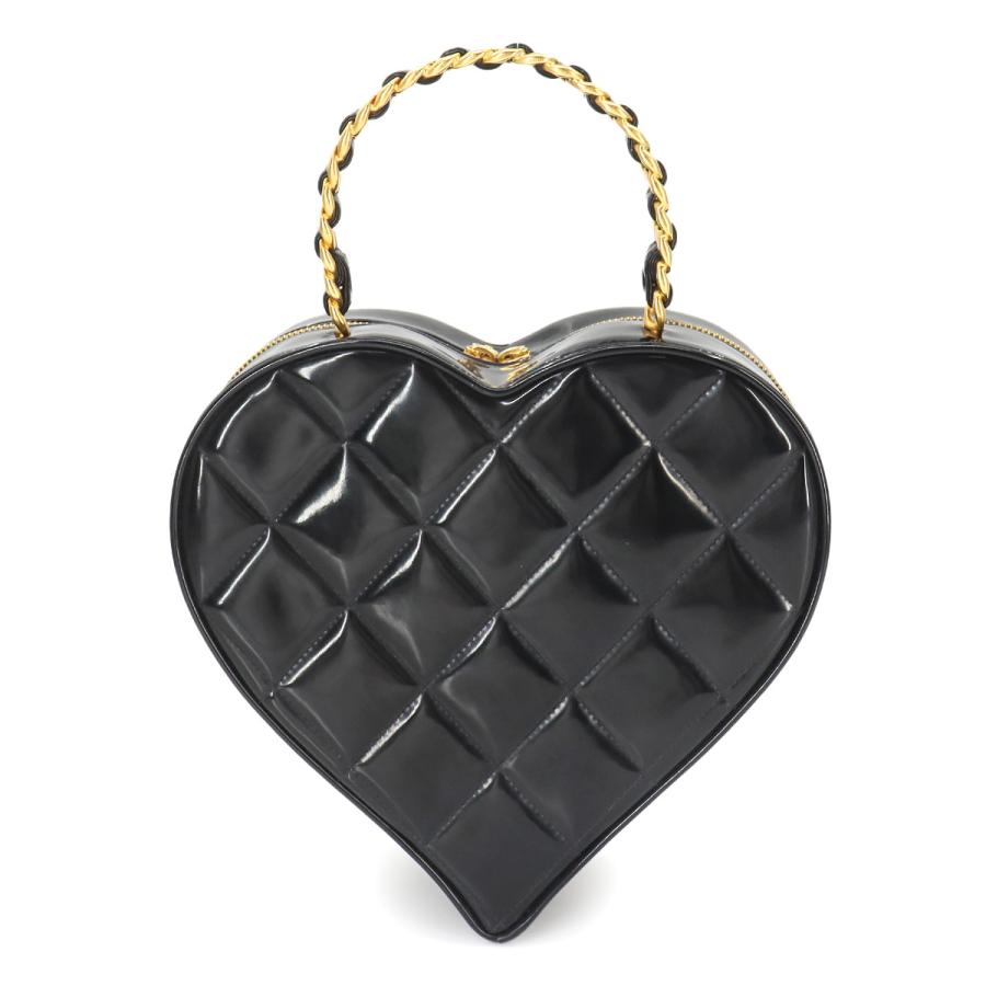 CHANEL 新品同様 シャネル マトラッセ ハート バニティ バッグ 