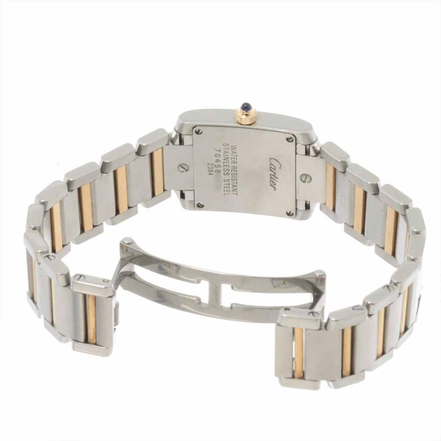カルティエ Cartier タンクフランセーズSM コンビ W51027Q4 レディース 