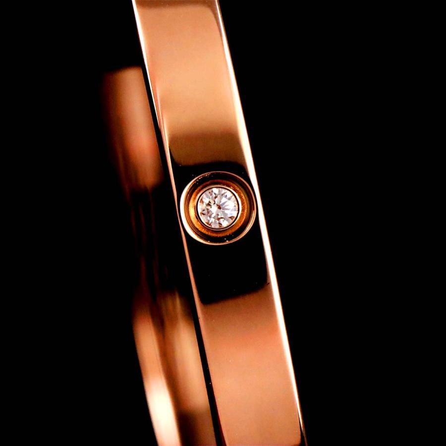 Cartier（カルティエ） ラブ ブレス スモール SM #16 フル ダイヤ 10P 