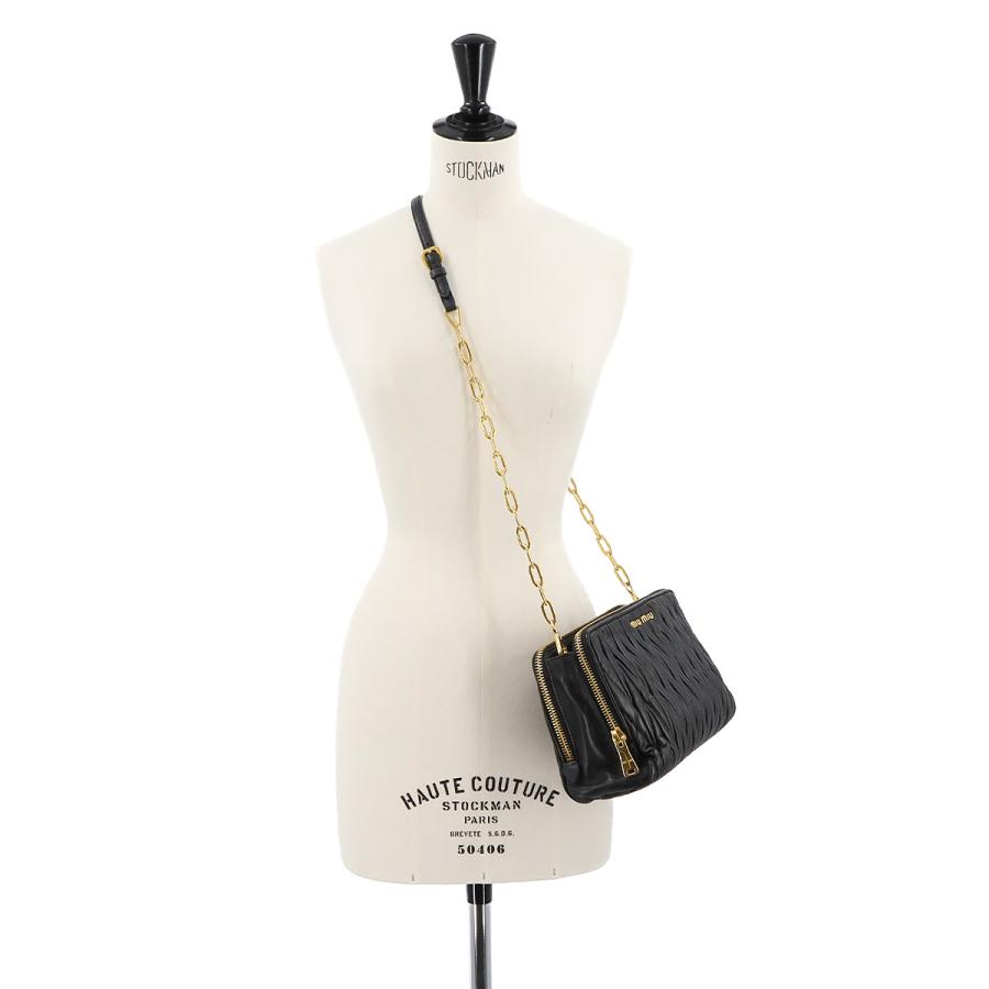 miu ミュウミュウ MIUMIU マテラッセ チェーン ショルダー バッグ  