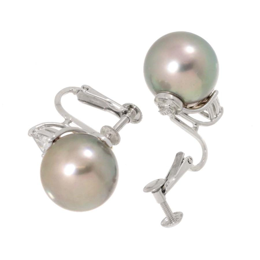ダイヤ 0.03ct 南洋パール 9.5mm ファインジュエリー 美品 925