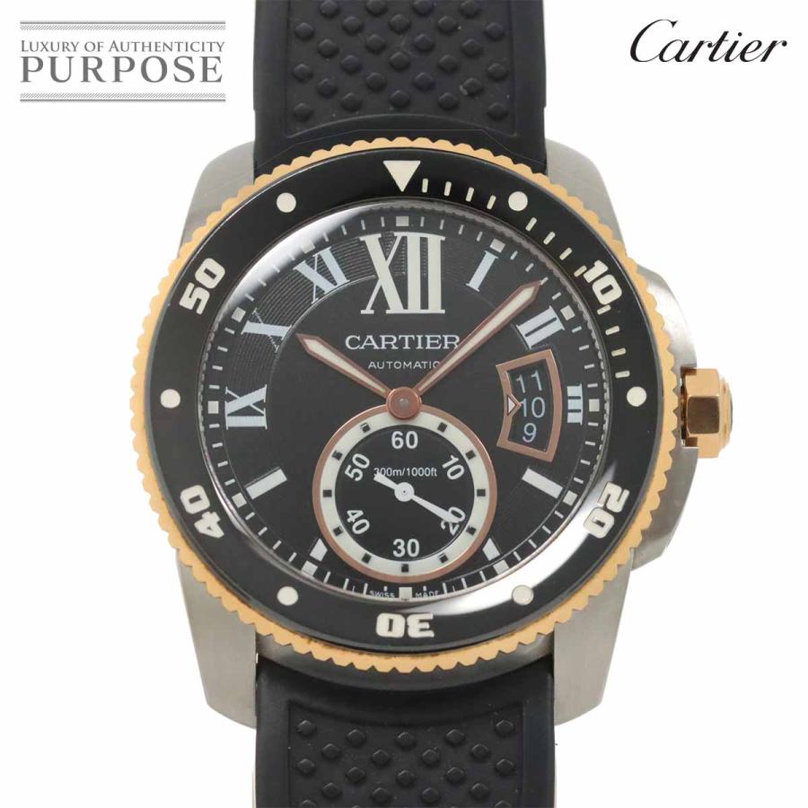 カルティエ Cartier カリブル ドゥ カルティエ ダイバー コンビ  
