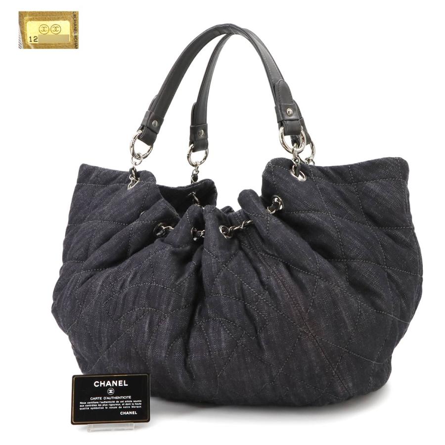 CHANEL（シャネル） 美品 ココカバス GM トート バッグ デニム 