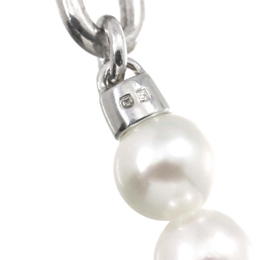 ミキモト MIKIMOTO コムデギャルソン アコヤ真珠 6.4-6.0mm ネックレス 