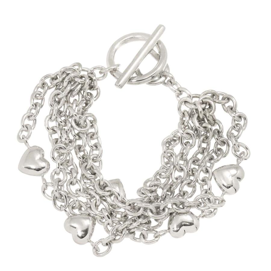 TIFFANY&Co.（ティファニー） ハート チェーン ブレスレット 16.5cm SV 