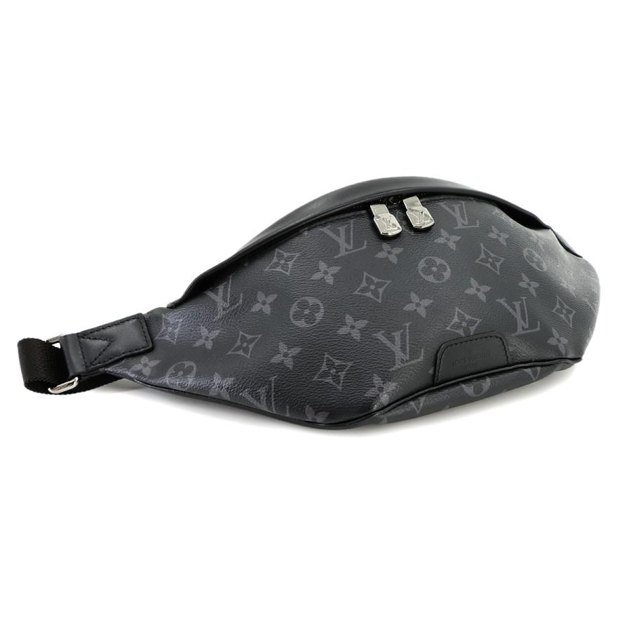 新品同様 ルイ ヴィトン LOUIS VUITTON モノグラム エクリプス ディスカバリー バムバッグ PM ボディ バッグ ブラック ...