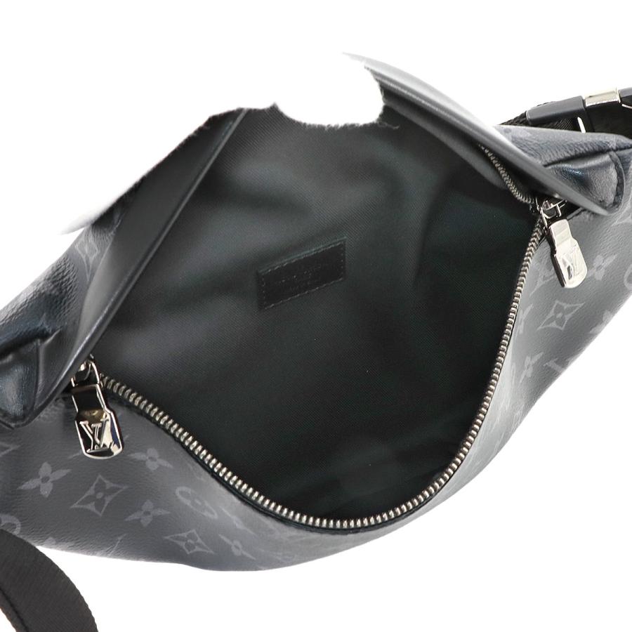 新品同様 ルイ ヴィトン LOUIS VUITTON モノグラム エクリプス ディスカバリー バムバッグ PM ボディ バッグ ブラック ...
