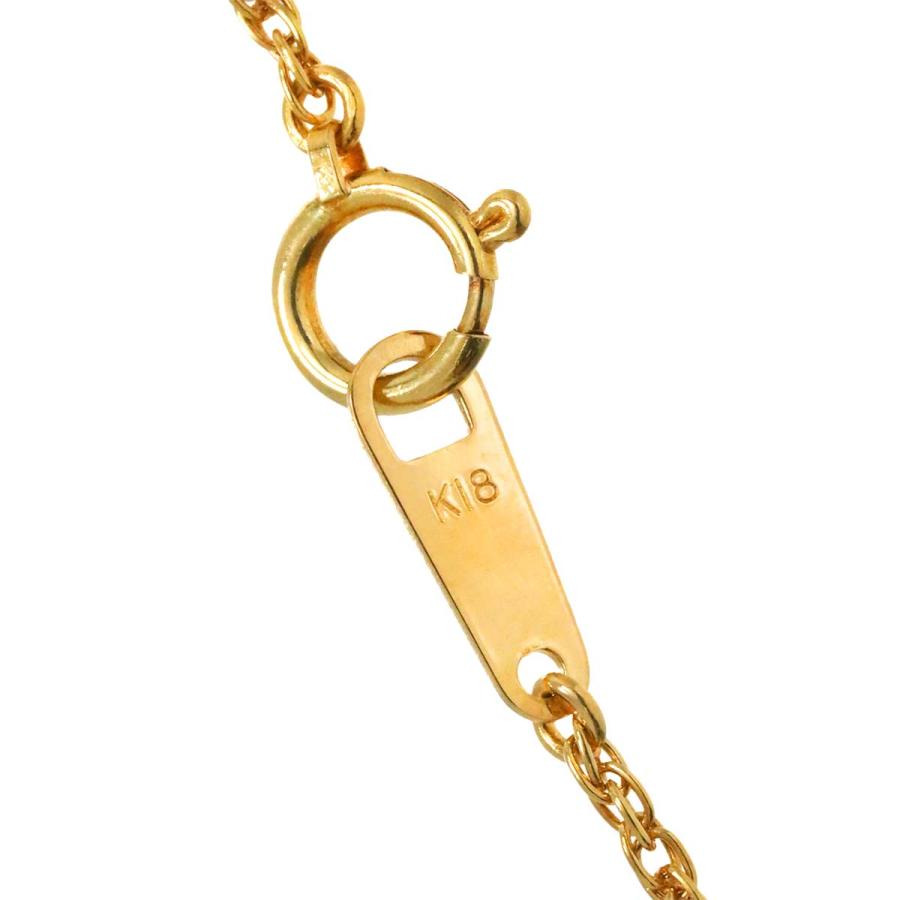 TASAKI タサキ アコヤ真珠 6.9-5.4mm ダイヤ 0.09ct ネックレス 42cm 