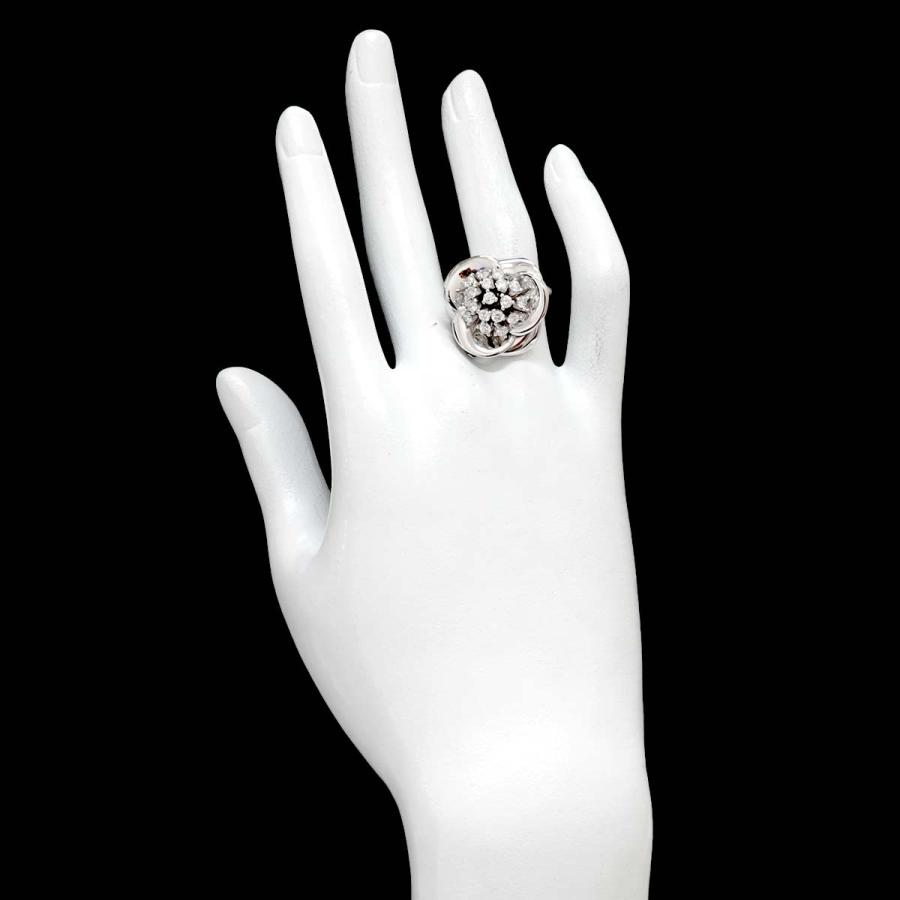 Ponte Vecchio ポンテヴェキオ 12号 リング ダイヤ 0.95ct K18 WG  