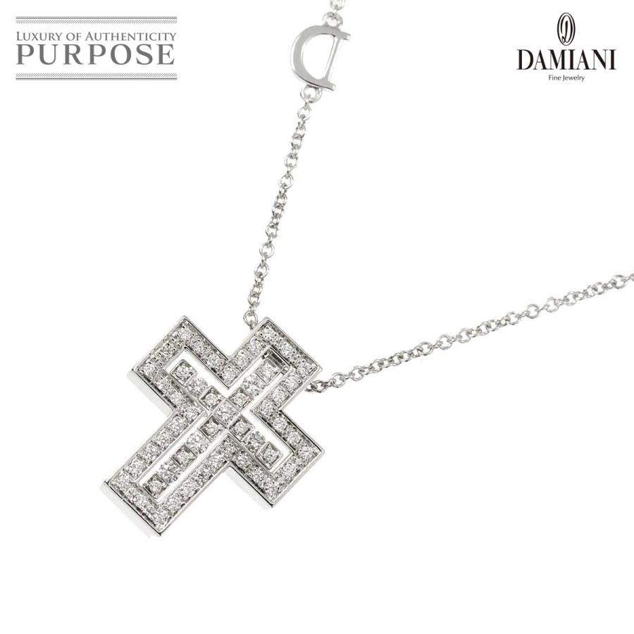 DAMIANI ダミアーニ ベルエポック XS 51cm ダイヤ ネックレス K18 WG  