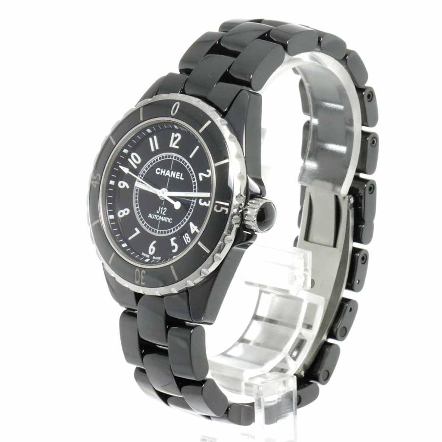 CHANEL シャネル J12 38mm メンズ 腕時計 H0685 ブラック セラミック  