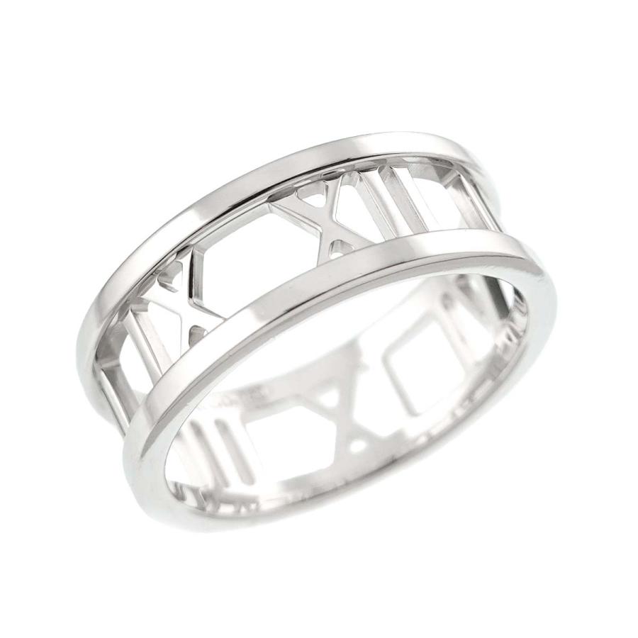 TIFFANY&Co. ティファニー アトラス オープン 14号 リング K18 WG  