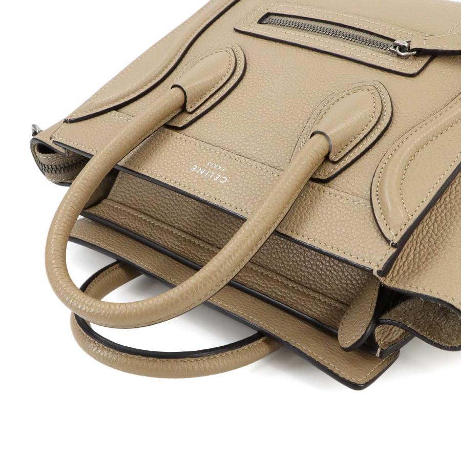 CELINE 新品同様 セリーヌ ラゲージ ナノショッパー 2way ハンド  