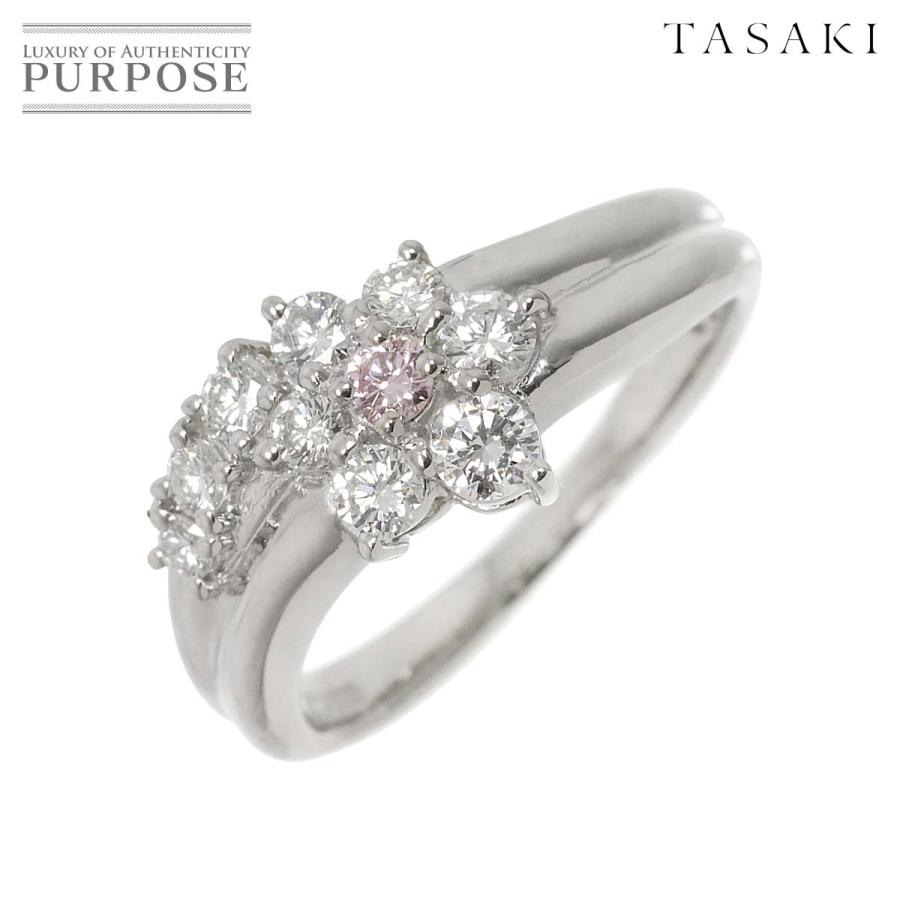 TASAKI タサキ 9号 リング ダイヤ 0.47ct Pt プラチナ 田崎真珠 指輪  