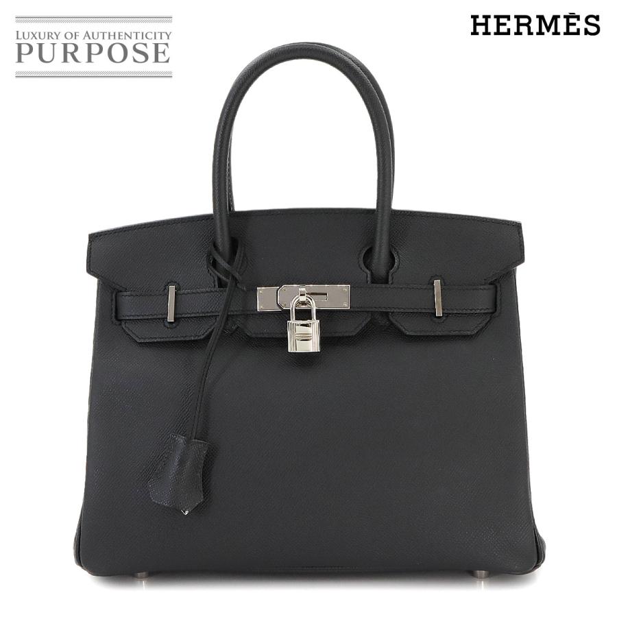 HERMES 新品同様 エルメス バーキン30 ハンド バッグ エプソン  