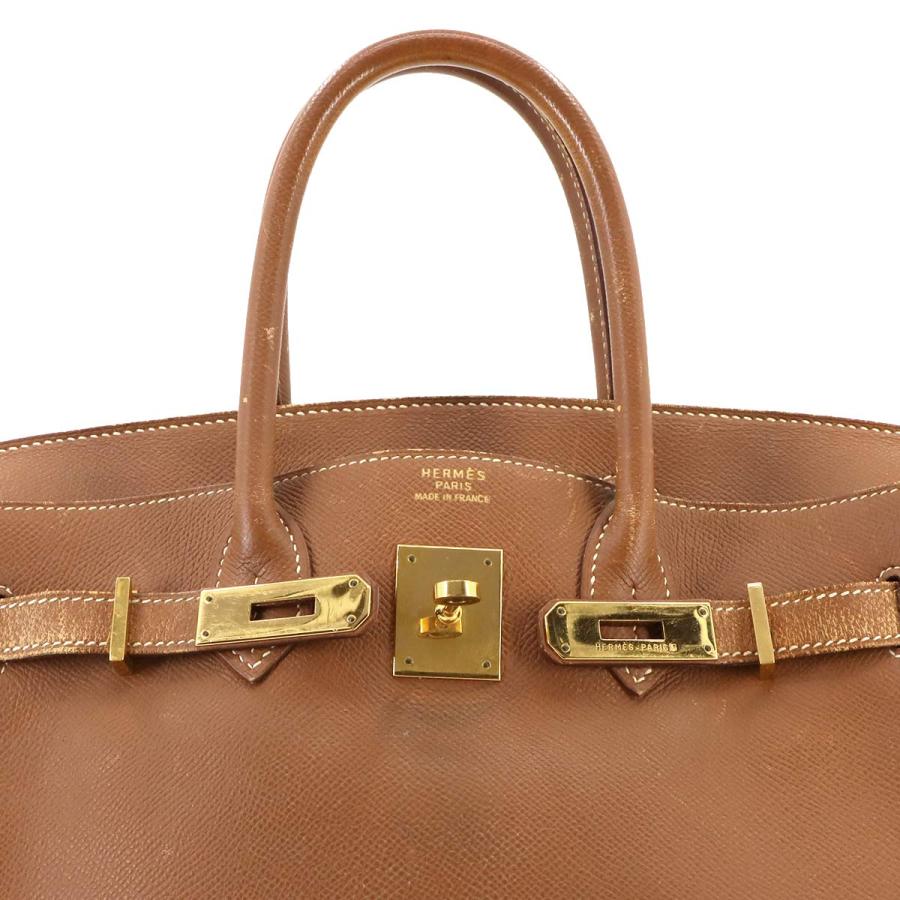 HERMES ヴィンテージ エルメス バーキン30 ハンド バッグ クシュベル 