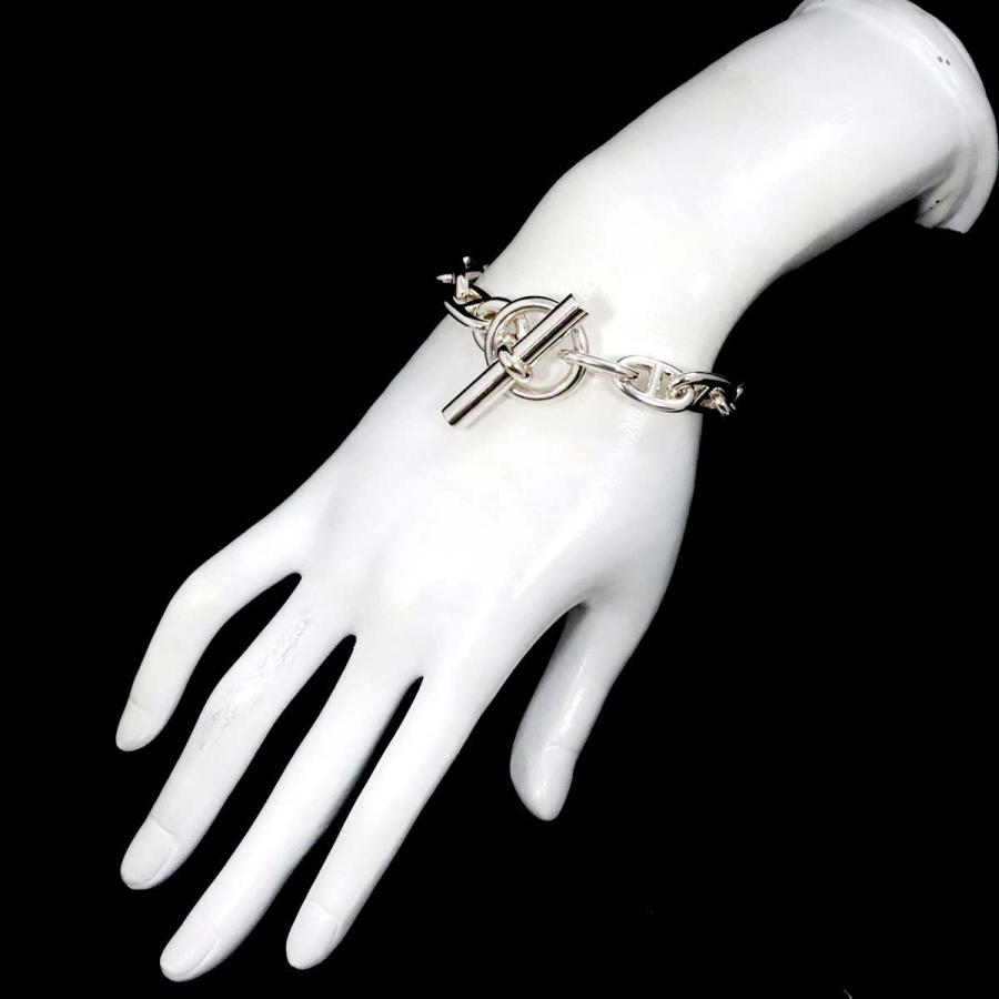 HERMES エルメス シェーヌダンクル MM ブレスレット 14コマ 14.5cm 