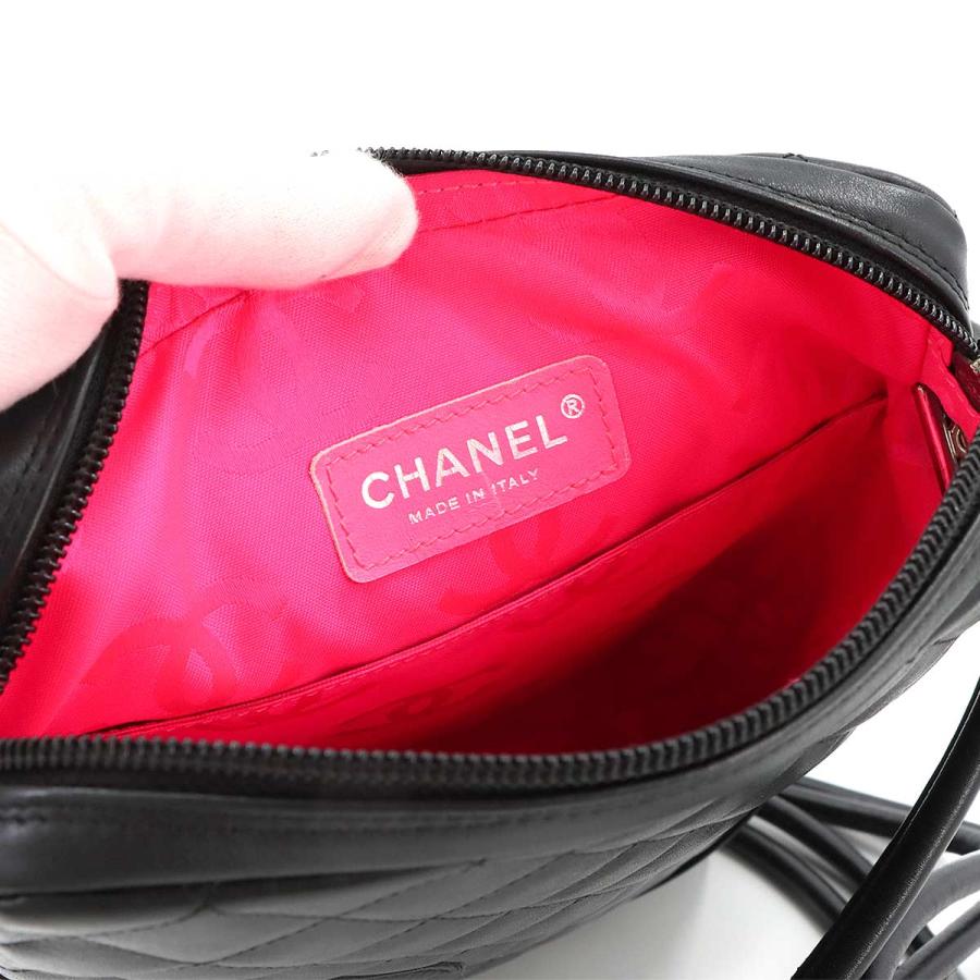 CHANEL 未使用 展示品 シャネル カンボンライン ショルダー バッグ  