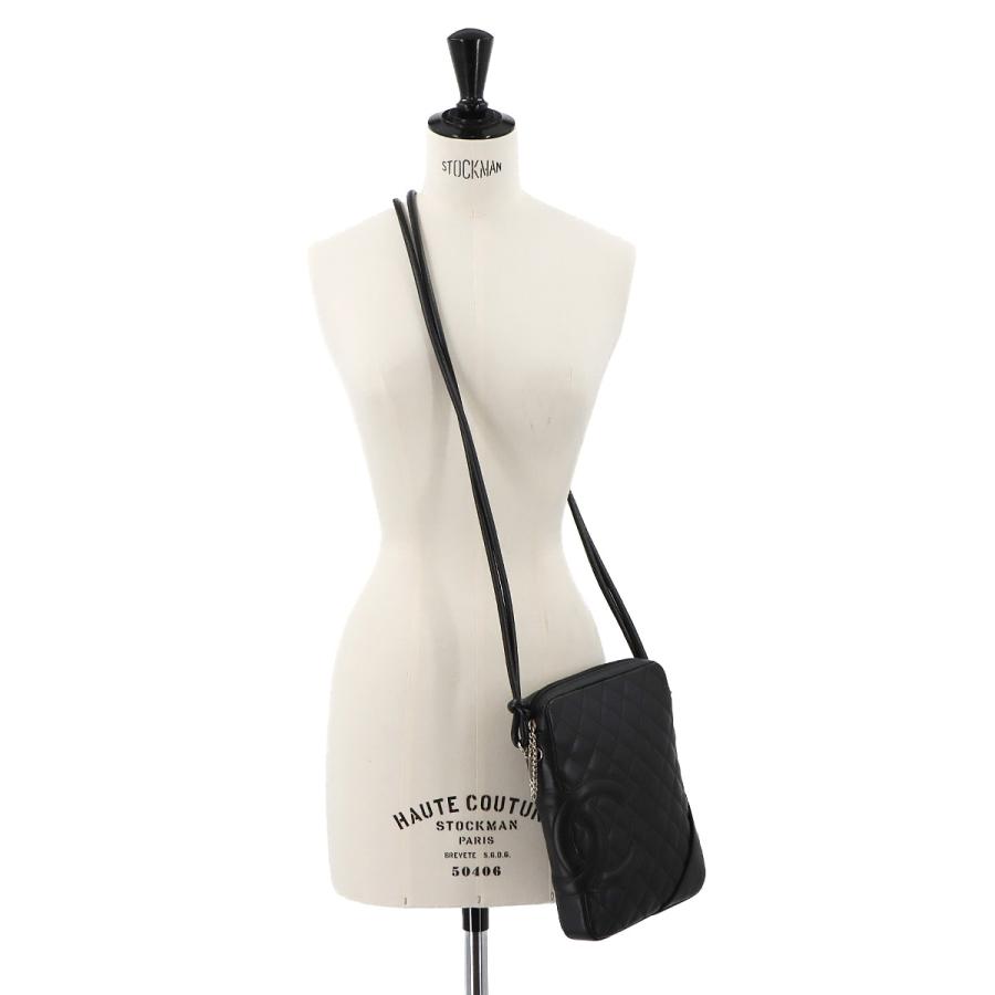 CHANEL 未使用 展示品 シャネル カンボンライン ショルダー バッグ  