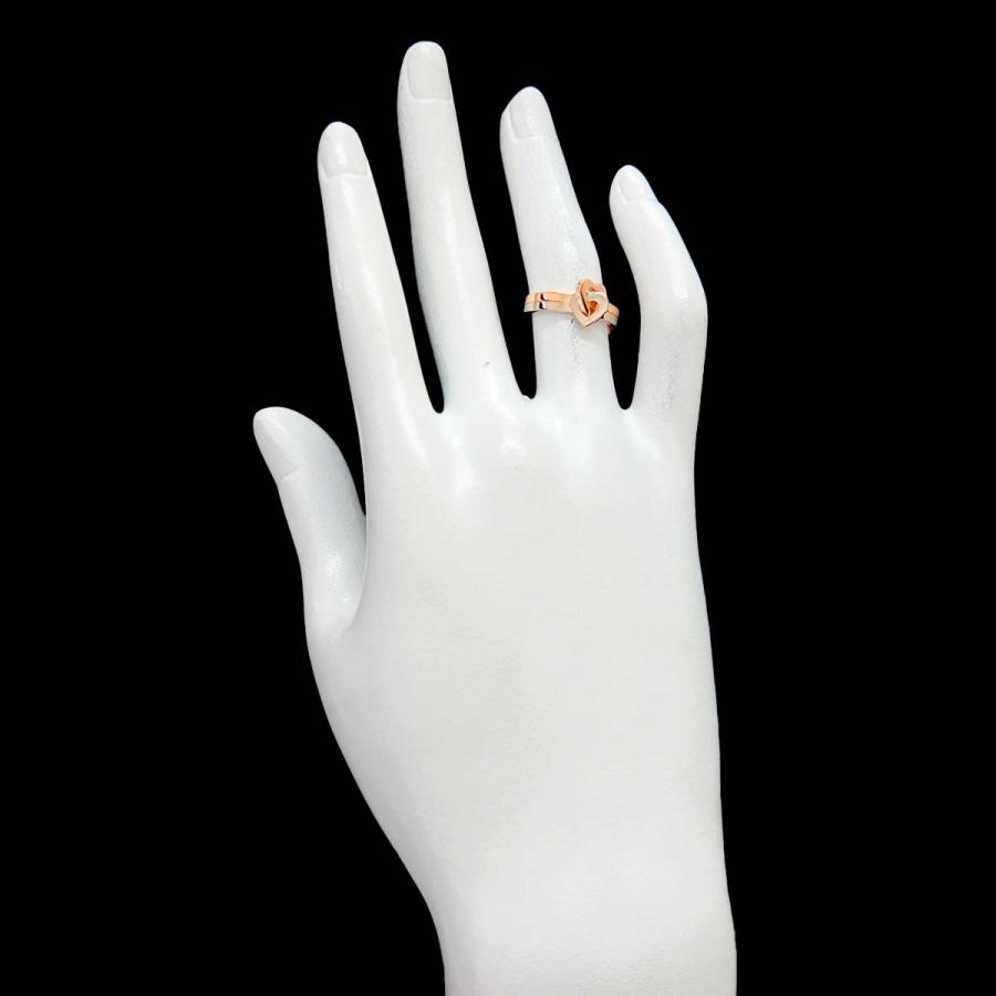 Cartier カルティエ 2ハート #50 リング K18 WG PG ホワイト ピンク 