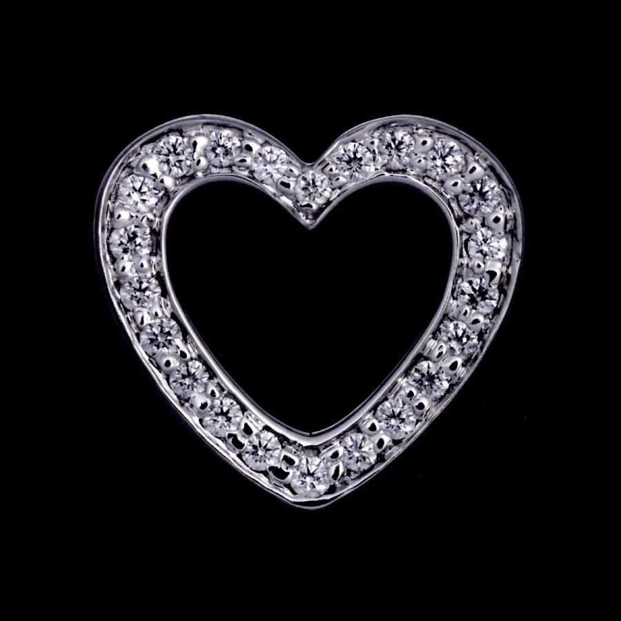 TIFFANY&Co. ティファニー メトロハート ダイヤ ピアス K18 WG TIFFANY&Co. ティファニー メトロハート ダイヤ ピアス K18 WG