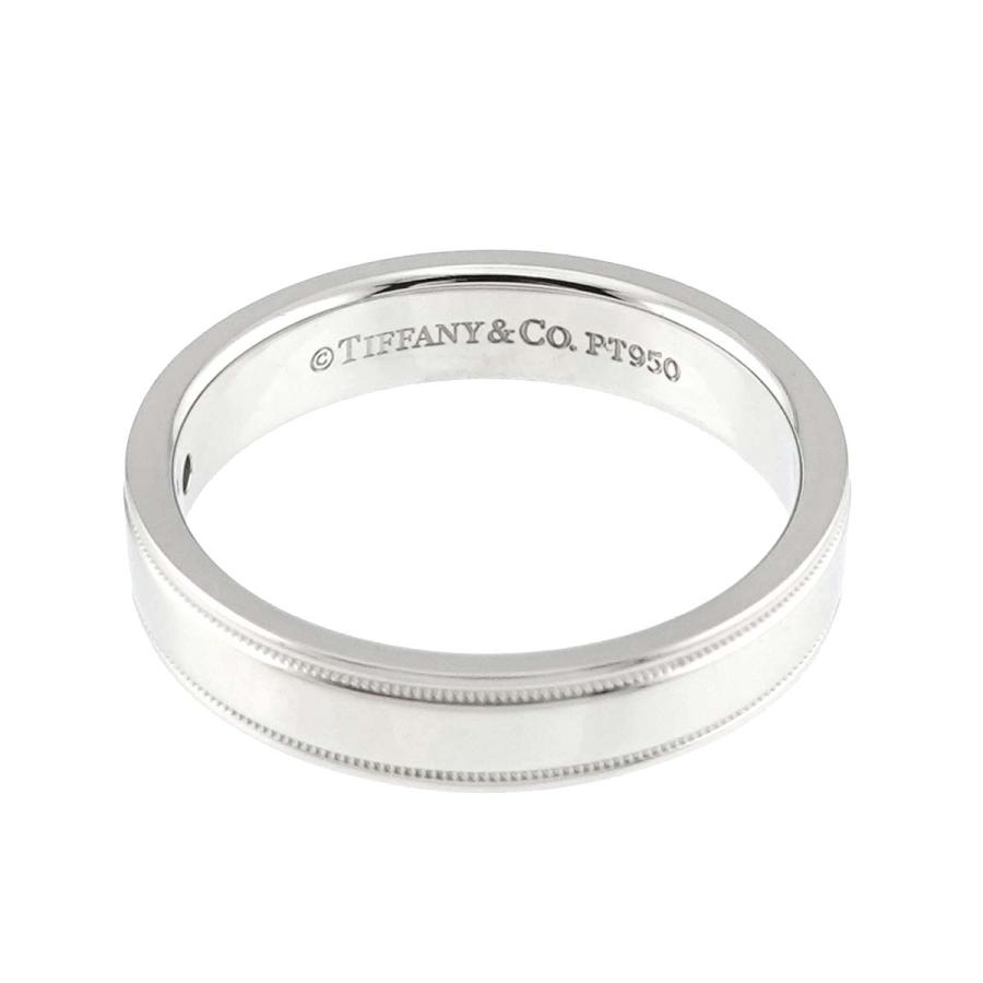 TIFFANY&Co. ティファニー ダブルミルグレイン 11号 リング ダイヤ 幅 