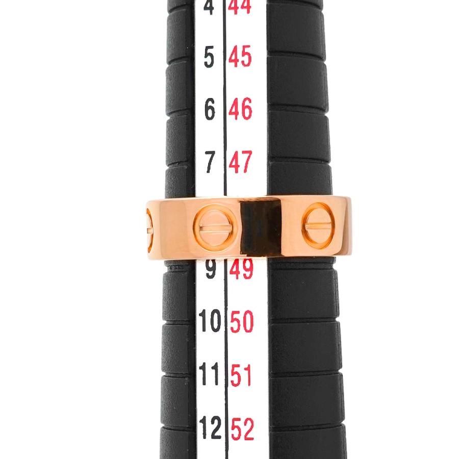 Cartier カルティエ ラブ #48 リング K18 PG ピンクゴールド 750 指輪  