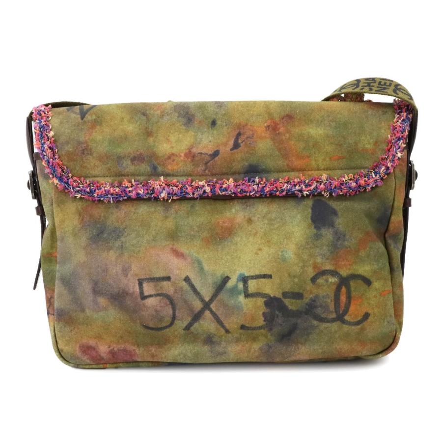 CHANEL 未使用 展示品 シャネル エンブロイダリー ショルダー バッグ  